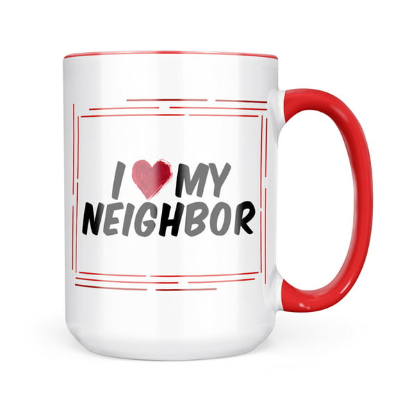 10 by 10-Inch 3dRose DPP_151532_1 Best Neighbor Ever Gifts for Good Neighbors Fun Humorous Funny Neighborhood Humor Wall Clock 